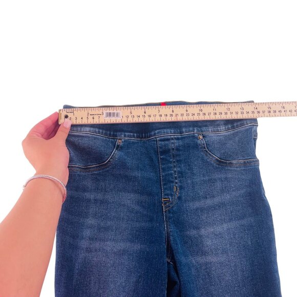 Spanx By Sara Blakely Women's Medium Distressed Skinny Jeans - Picture 5 of 7